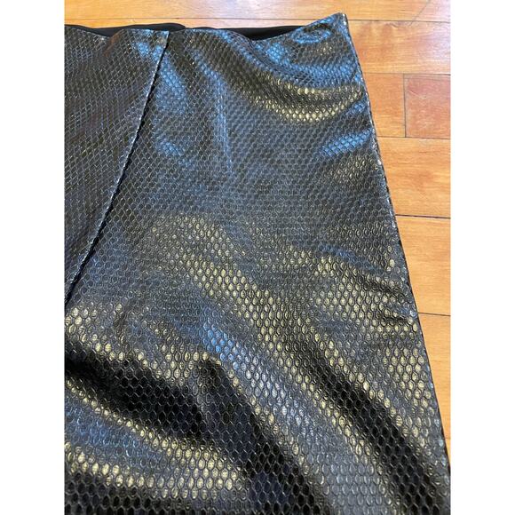NWT Commando Faux Leather Snakeskin Leggings - Picture 2 of 5
